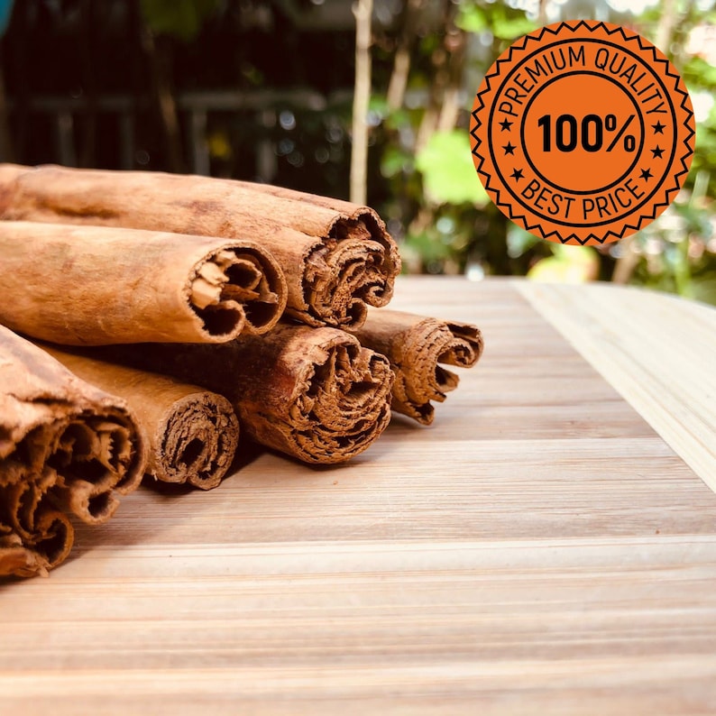 100% Pure Premium Cinnamon Sticks from Sri Lanka - C4/C5/Alba Grade
