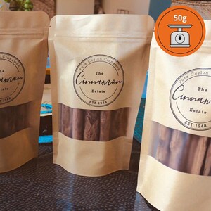 100% Pure Premium Cinnamon Sticks from Sri Lanka - C4/C5/Alba Grade