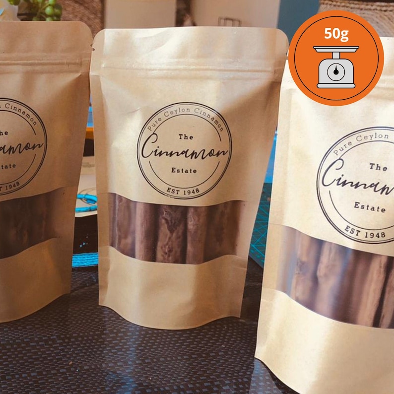 100% Pure Premium Cinnamon Sticks from Sri Lanka - C4/C5/Alba Grade