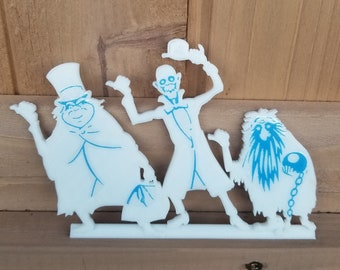 Fantasma que hace autostop que brilla en la oscuridad Imán