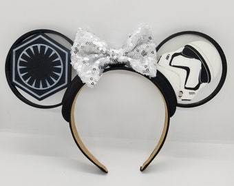 Orejas intercambiables Stormtrooper de primer orden, impresas en 3D