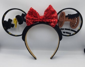 Orejas intercambiables de AC/DC, rock clásico, para quienes están a punto de rockear, impresas en 3D