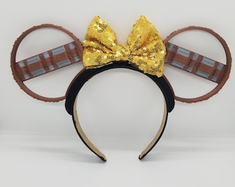 Orejas intercambiables de Chewbacca, Chewie, Star Wars, impresas en 3D