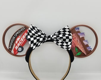 Orejas intercambiables Radiator Springs Racers, impresas en 3D
