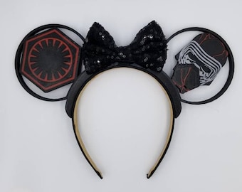 Orejas intercambiables de Kylo Ren, impresas en 3D