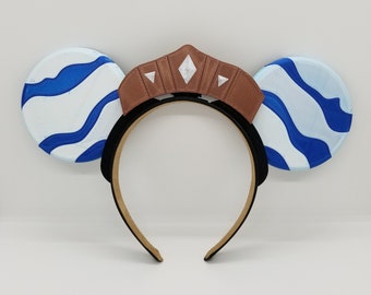 Ahsoka Tano Orejas intercambiables, impresas en 3D