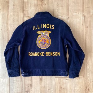 Vintage FFA Agriculture Corduroy Jacket Illinois - Etsy