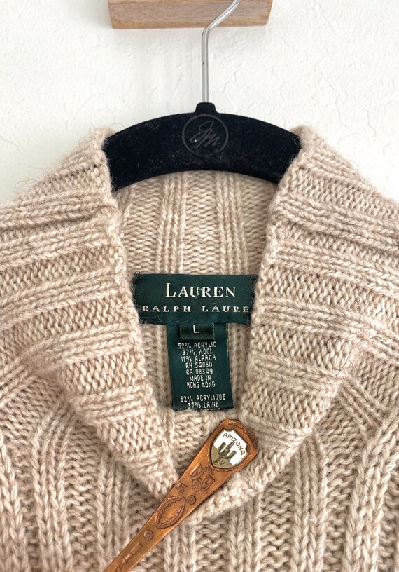 90s Ralph Lauren wool sweater - image 5