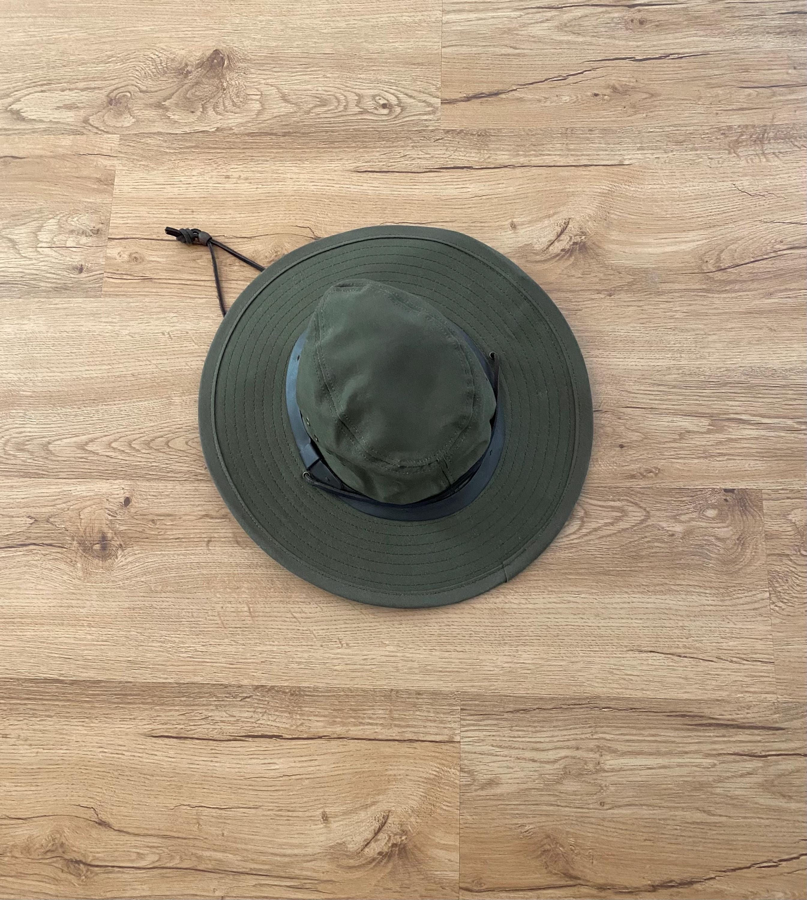 Vintage Filson Waxed Tin Cloth Bush Hat - Etsy