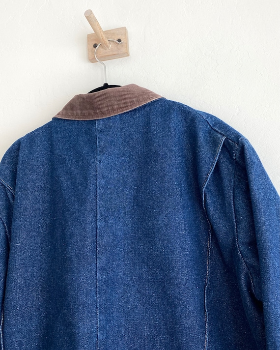 70s Key corduroy collar denim jacket - image 6