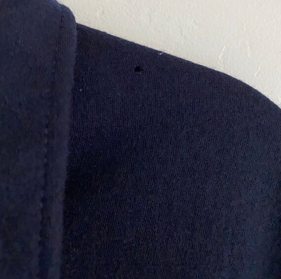 Pendleton wool navy blue half zip - image 4