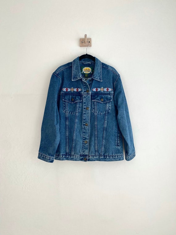 90s Western denim jacket southwest