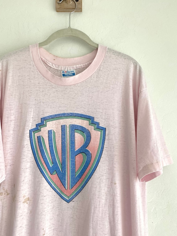 80s Hanes fifty fifty tee Warner Brothers WB