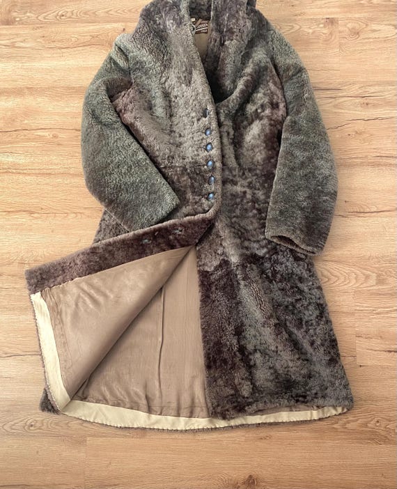 40s shearling coat - image 12
