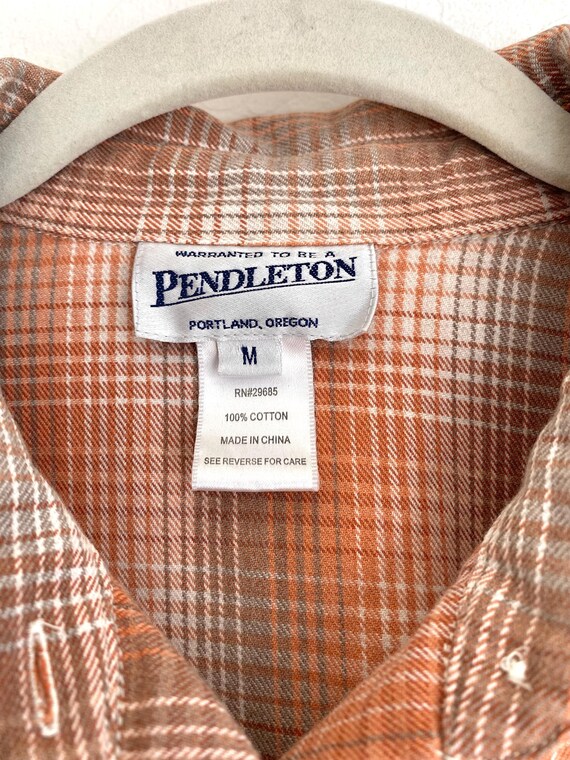 Vintage Pendleton plaid button down - image 6