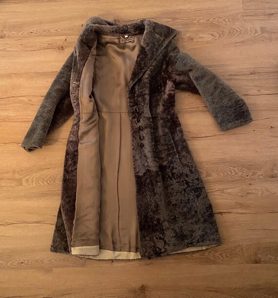 40s shearling coat - image 8