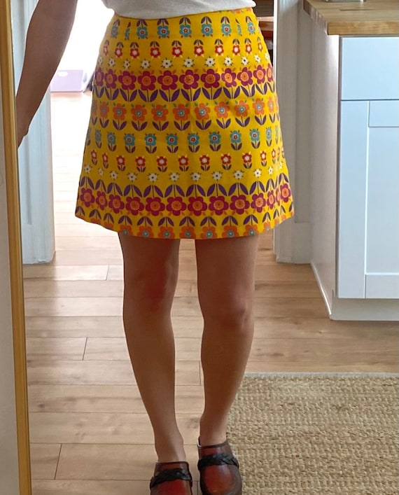 1960s mini skirt - Gem