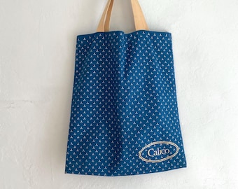 Vintage tote bag Calico