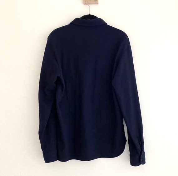 Pendleton wool navy blue half zip - image 3