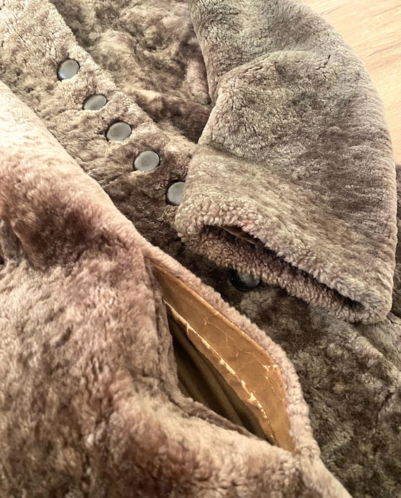 40s shearling coat - image 11