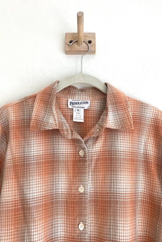 Vintage Pendleton plaid button down - image 4