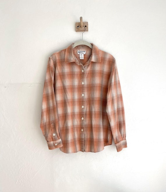 Vintage Pendleton plaid button down - image 5