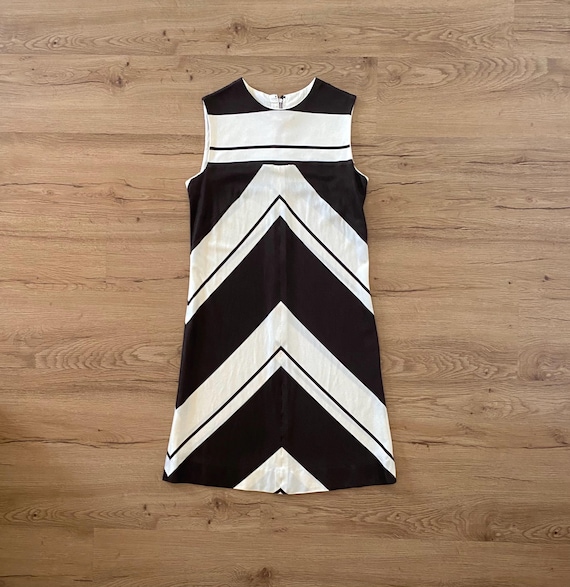 60s mod mini dress - image 1
