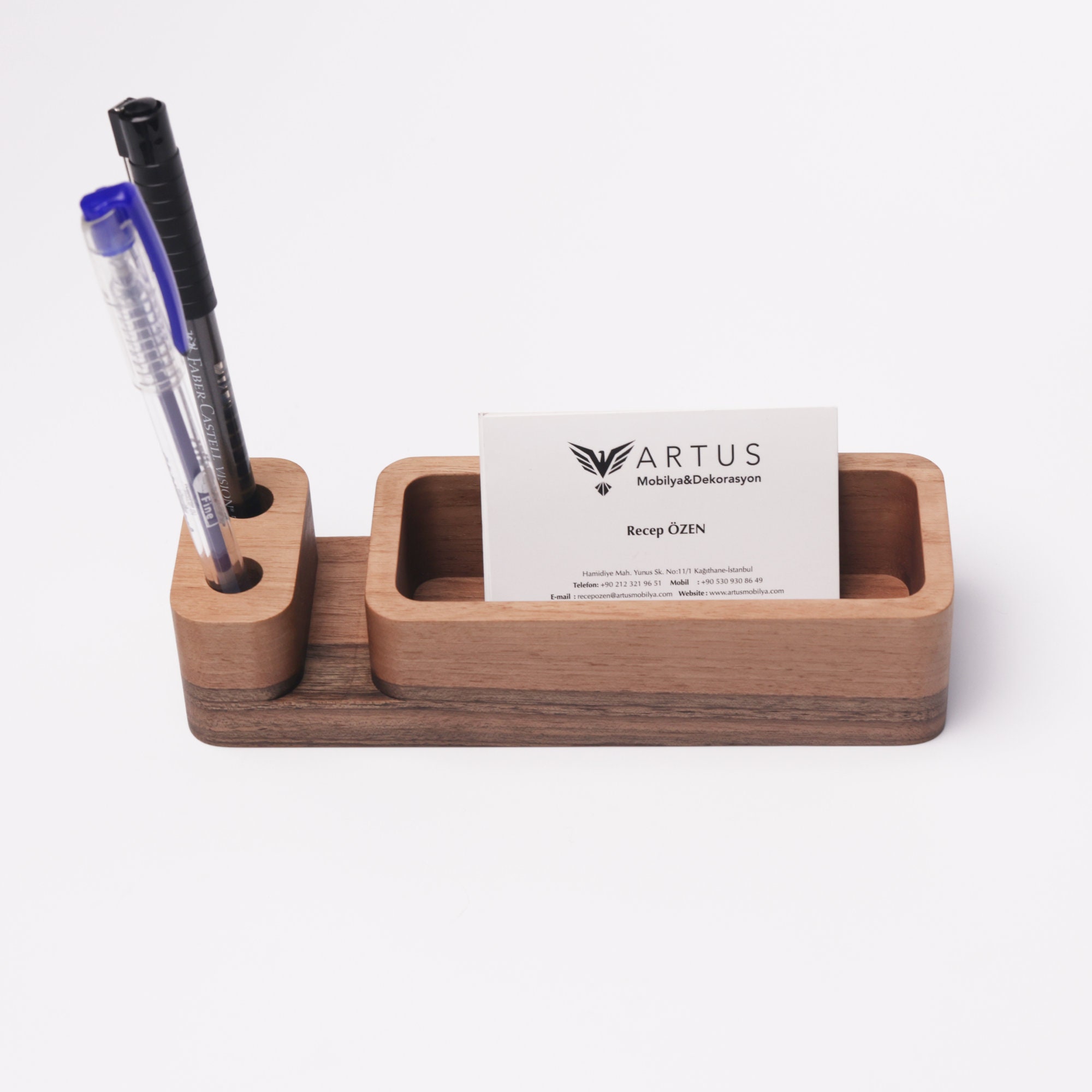 2 Pcs Set Office Desk Accessory Pen Holder and Organizer Etsy