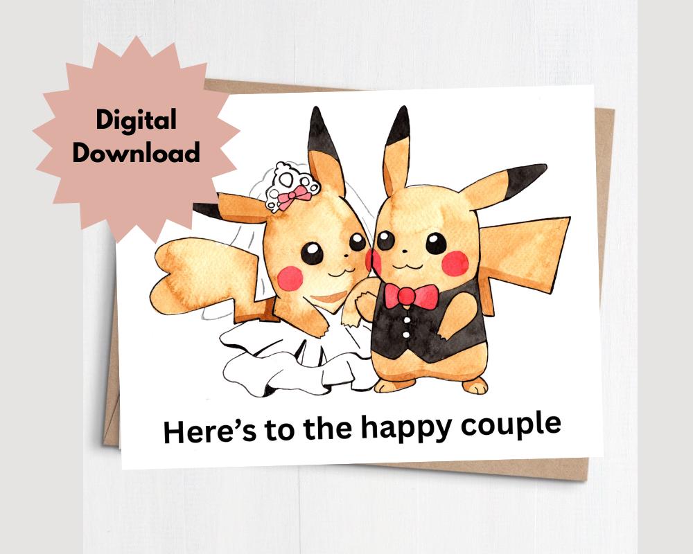 Pokemons Cards Wedding - Etsy