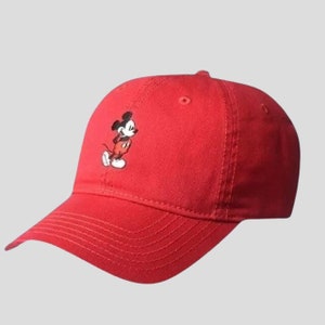 Mickey Mouse Hat Embroidered Disney Hat 