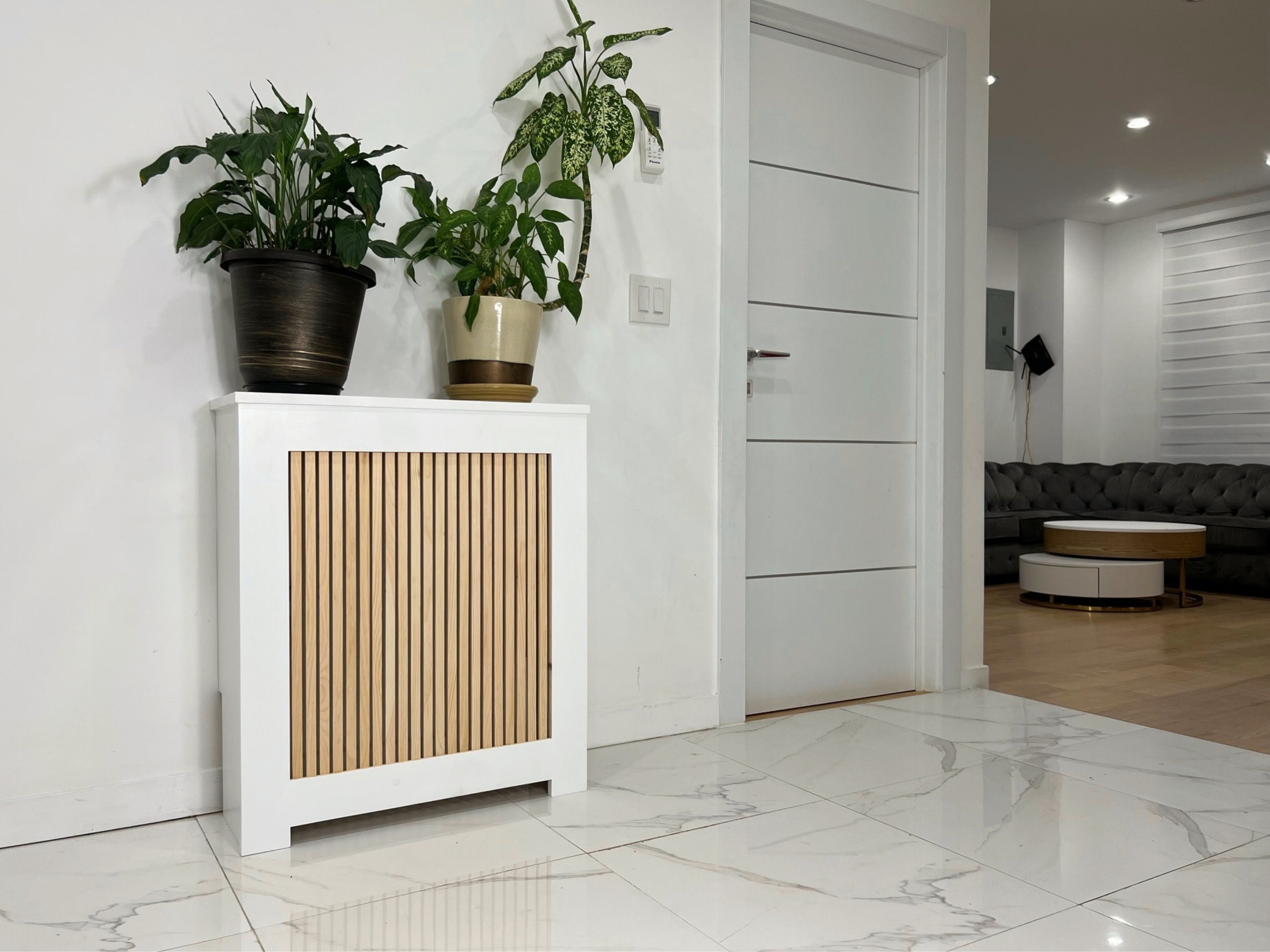 Custom Wooden Radiator Cover Heating Cabinet, Wood Radiator Cover, Modern  Baseboard Radiator Cover, Radiator Covers For Home Decorative -  España