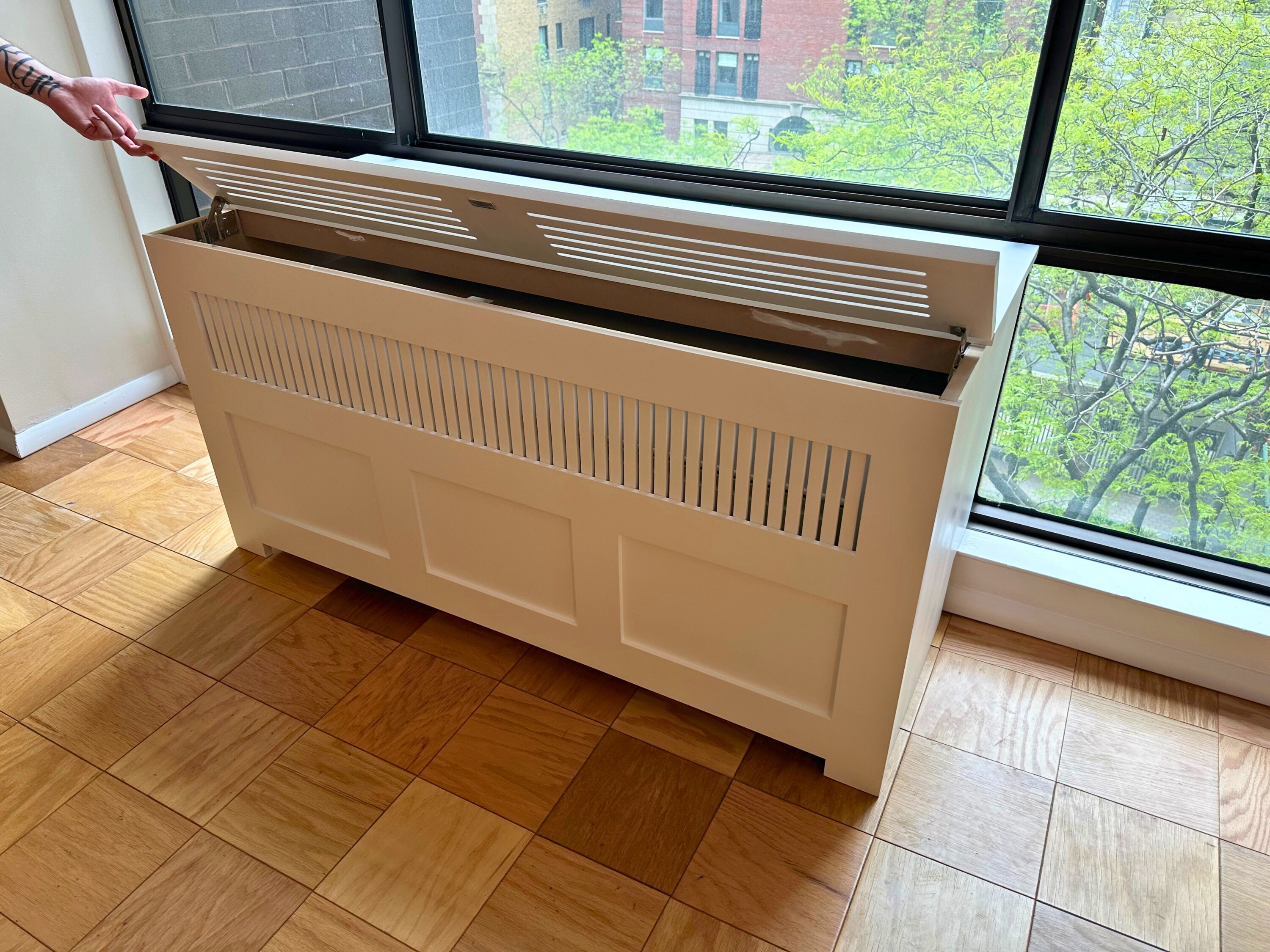 Custom PTAC Decorative Wooden Covers NYC / Top Cover Opening Etsy