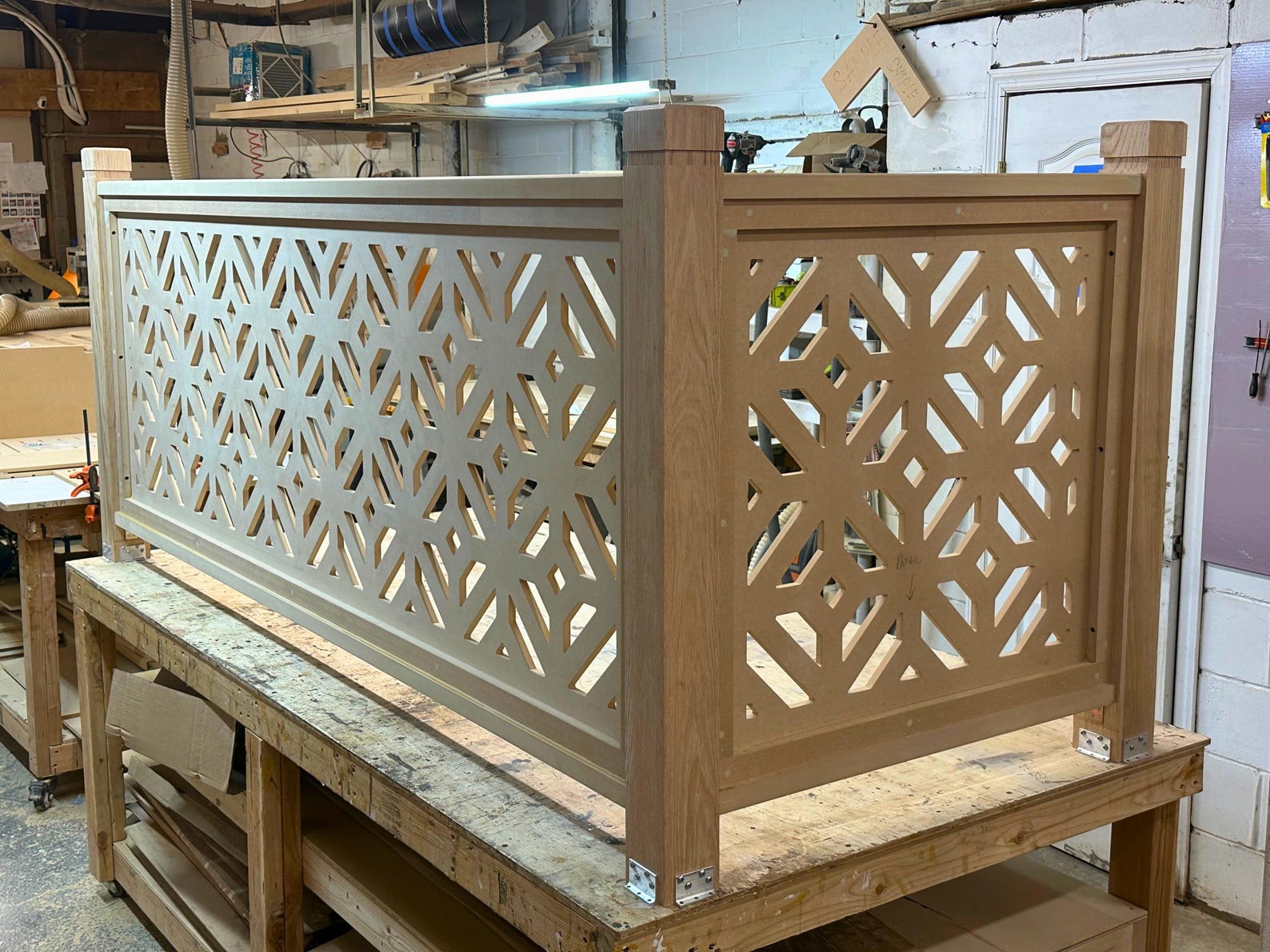 Staircase Railing Panel Custom Stair Railing Panel | Wood Stair Panels | Super Easy ...