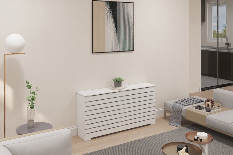 Dante Radiator DANTE Modern Heat Cover Cabinet, High Quality Medex Wood Radiator Cover ...