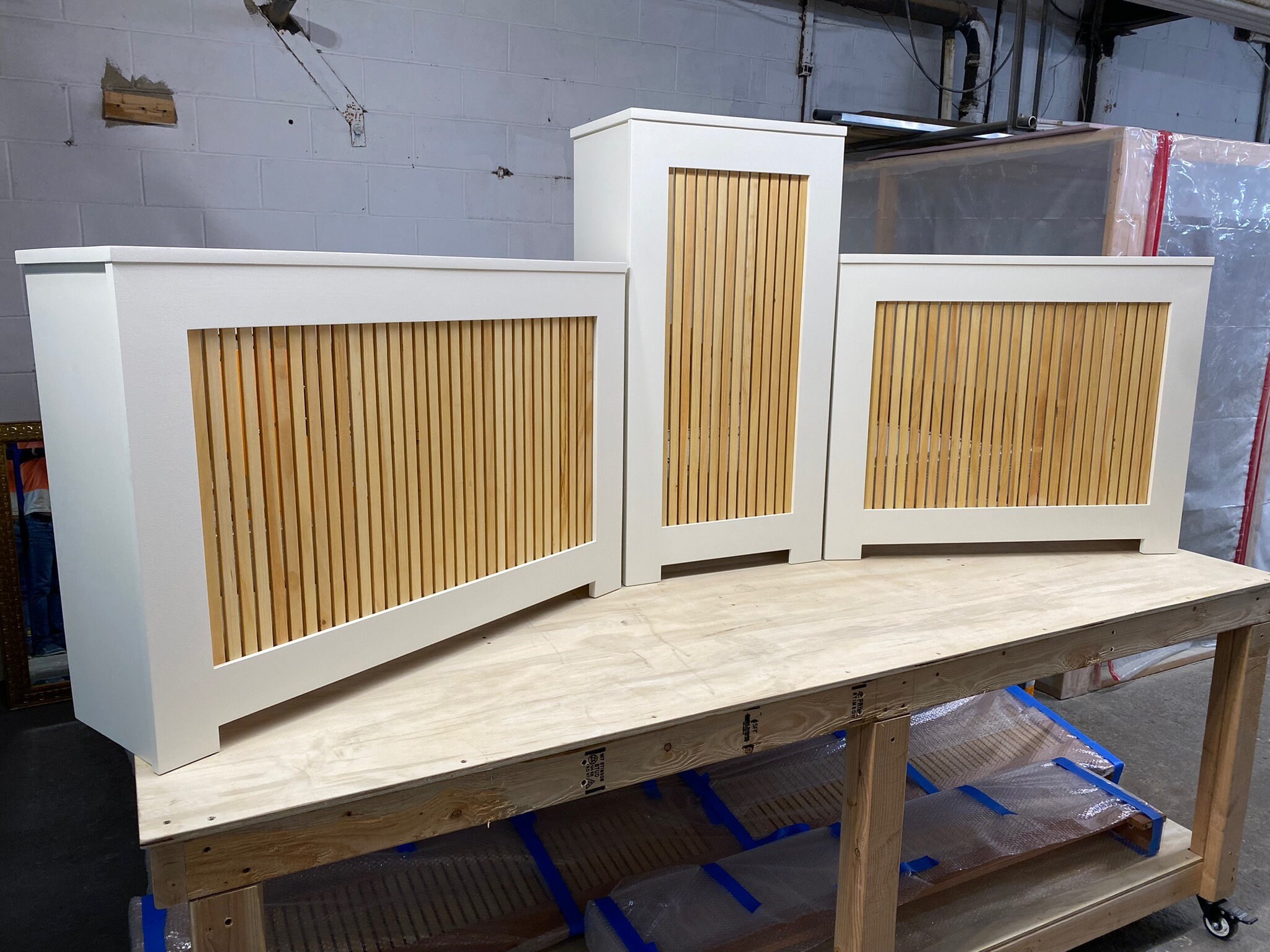 CHELSEA Wood Wall Cover 100 Solid Wood Radiator Etsy