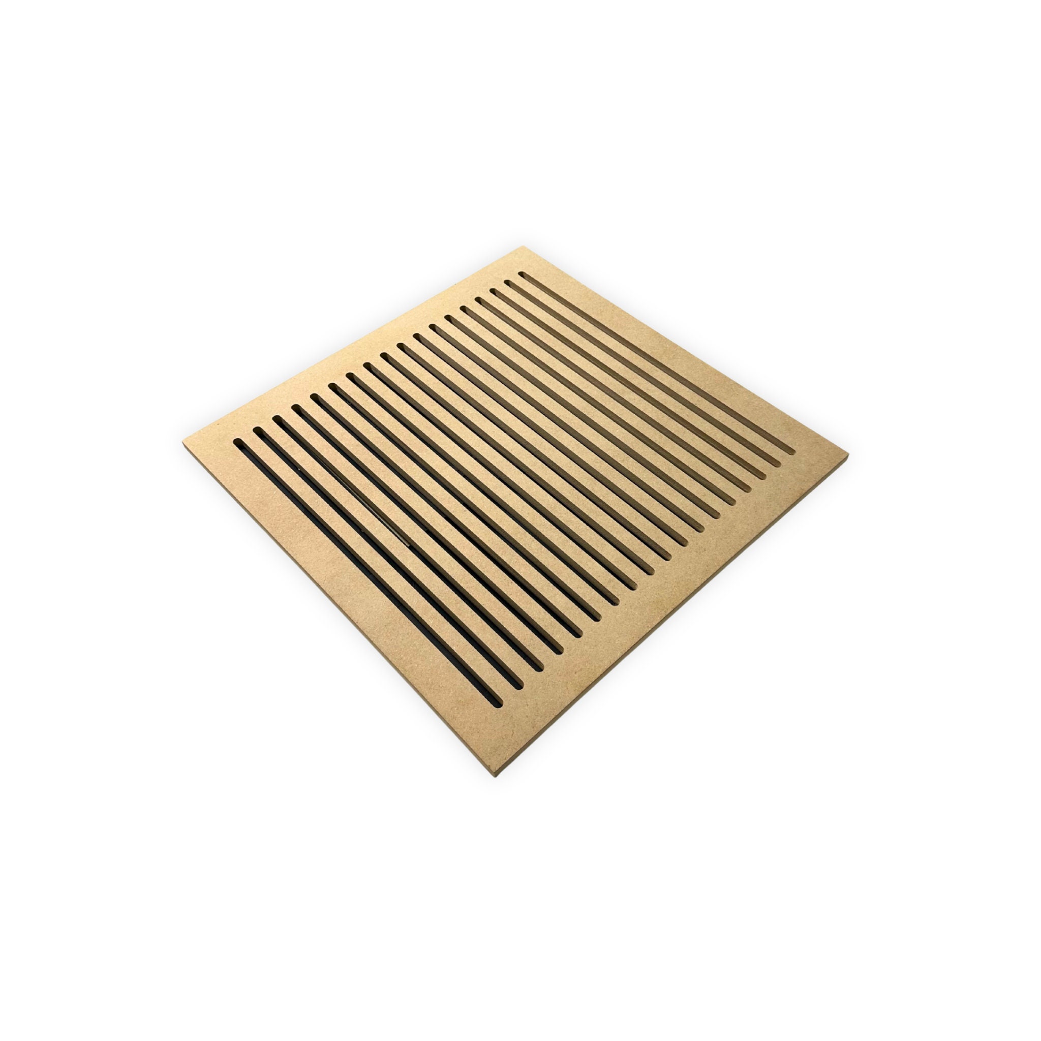 White Air Vent Cover Magnetic Mount Modern Design Paintable MDF Wood  Available in Six Different Sizes DIY Home Decor 