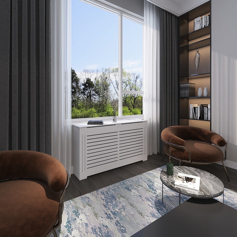 JULIA Modern Heat Cover Cabinet, High Quality Medex Wooden Radiator ...