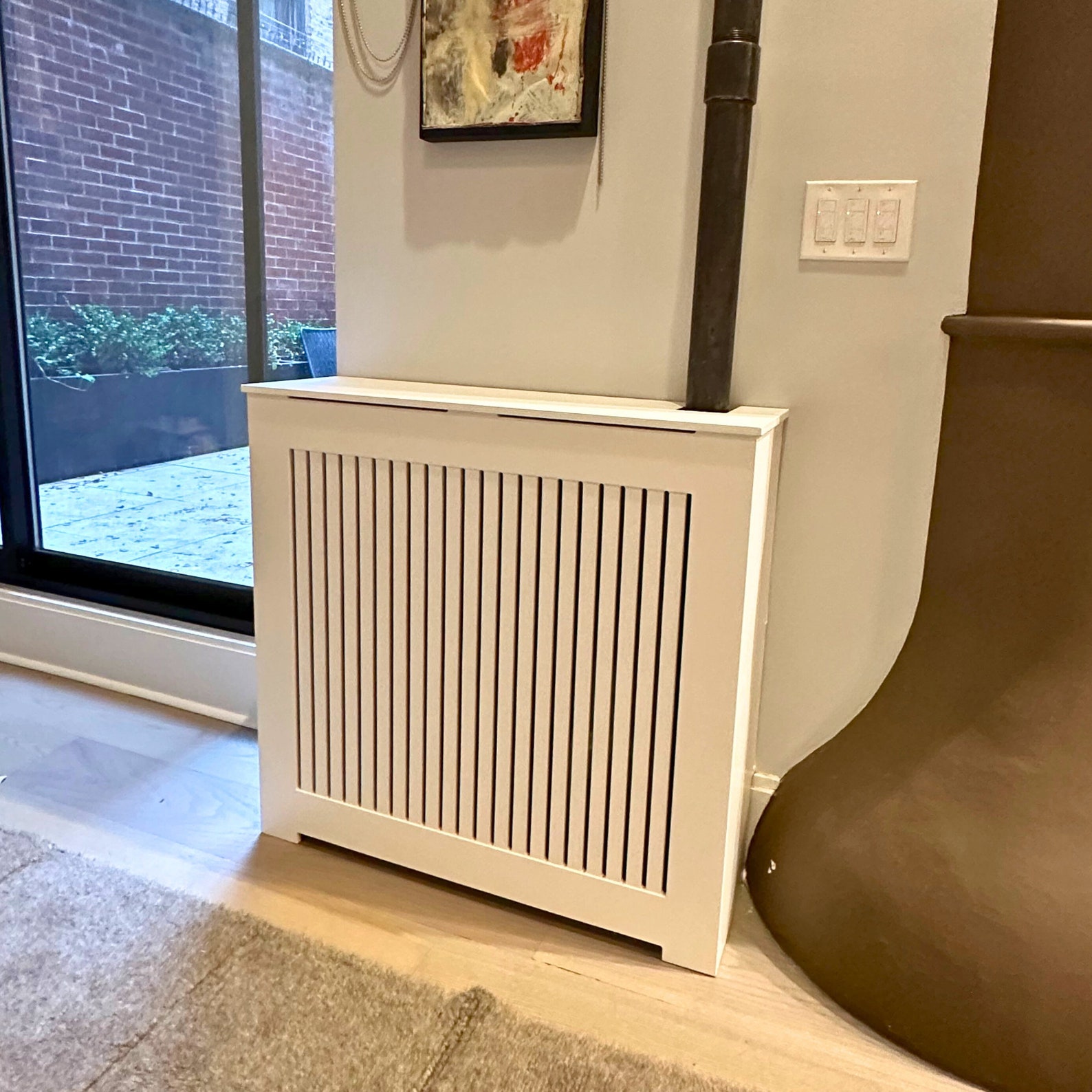 STELLA Radiator Cover Wall Cabinet, Any Custom Sizes Available, Depth ...