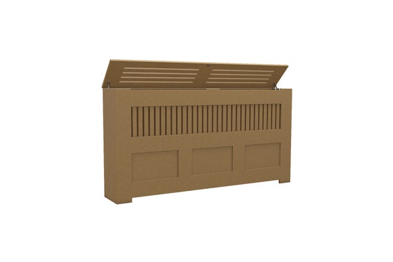 Manhattan PTAC Decorative Unfinished Cover Cabinet, Depth - 10" inches, Ready for Paint, Customizable Options Available, Made in NYC USA