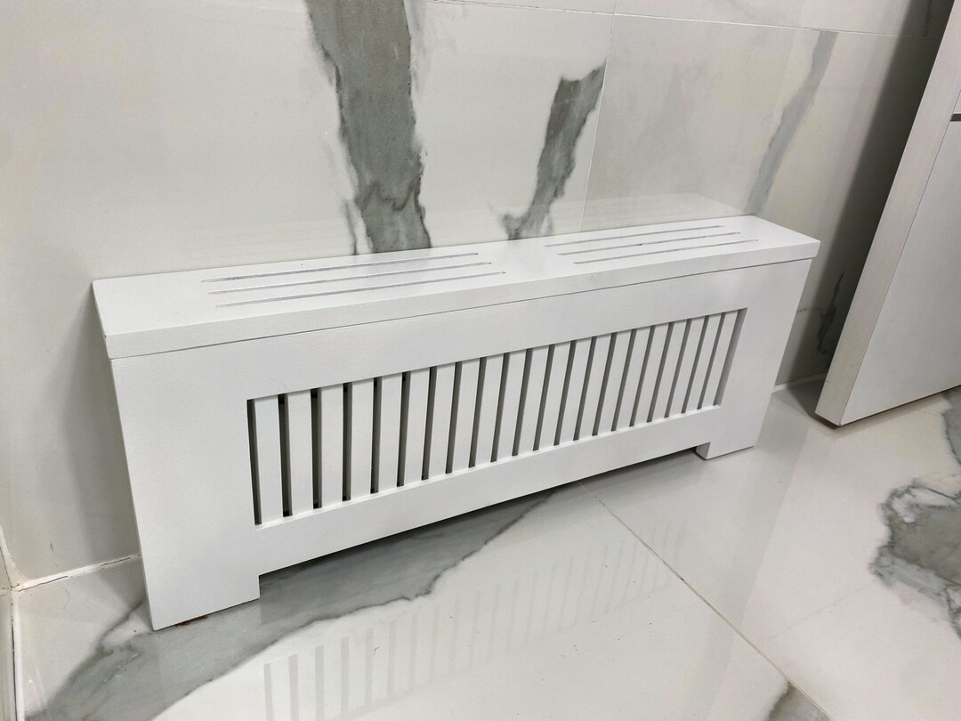 Custom Baseboard Radiator Cover Natural Wood Heating Etsy