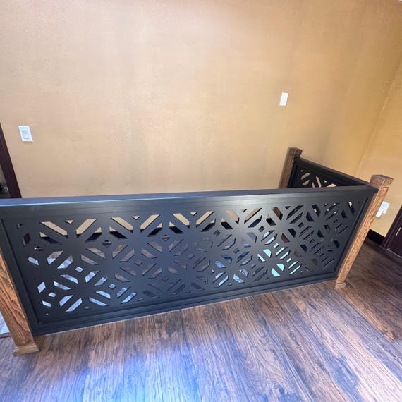 Custom Stair Railing Panel | Wooden Stair Posts & Panels | Easy Install Handrails | Made in NYC USA | High-Quality Materials | Modern Design