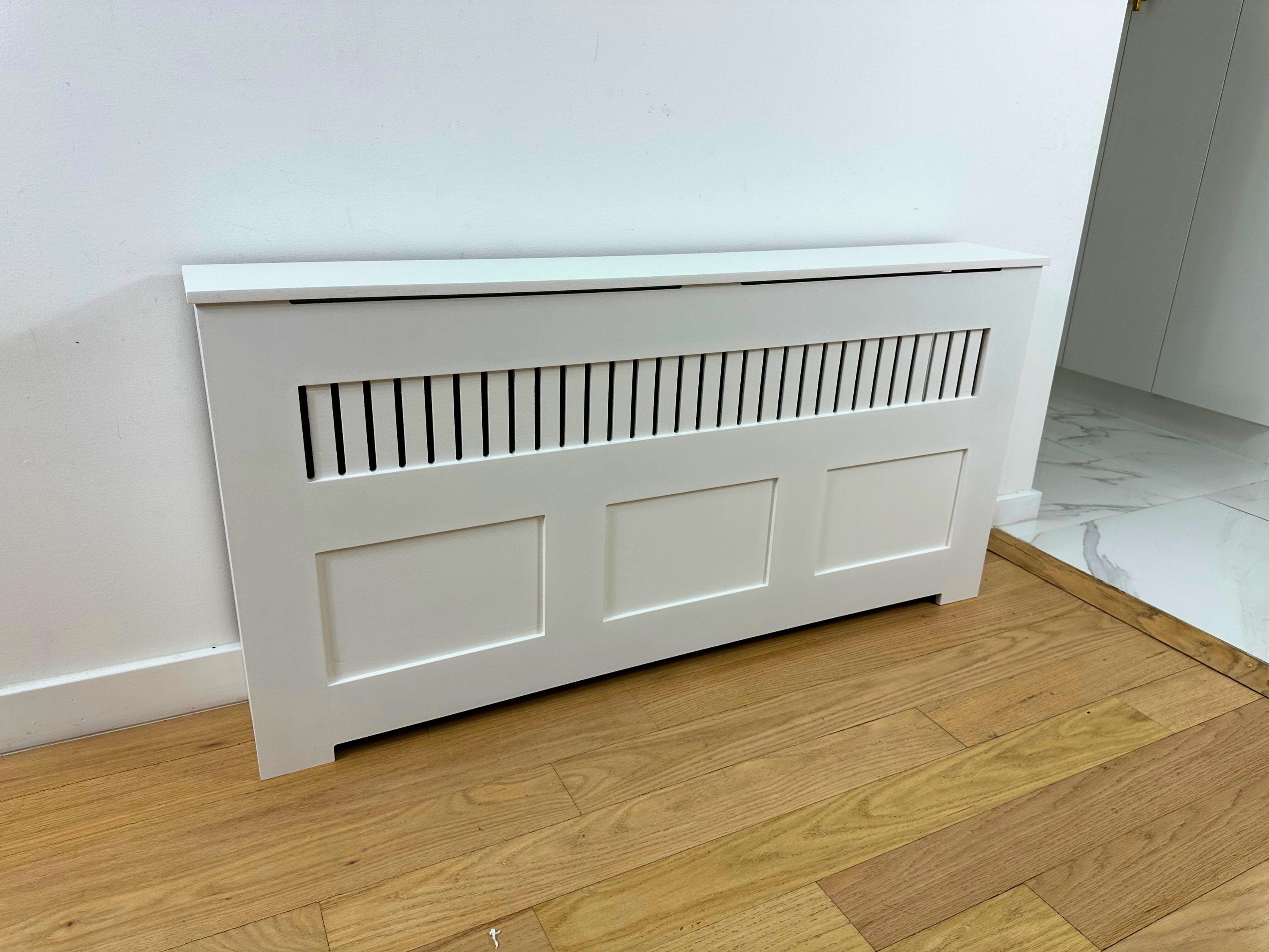 9 Stylish DIY Radiator Covers Modern White Radiator Cabinet Available in  Many Sizes Depth 10 Inches Customizable Options Available 