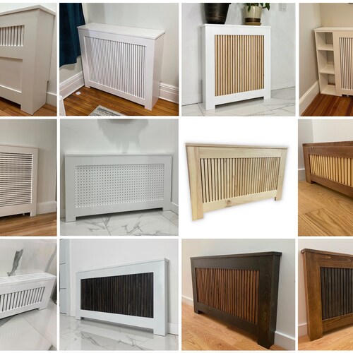 12 Stylish DIY Radiator Covers Wooden Heating Cover Etsy