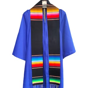 Mexican graduation stole, sarape stole, Estola de Graduacion, Class of 2025, Class of 2026, Blank Graduation Sash, Blank Sarape Sash