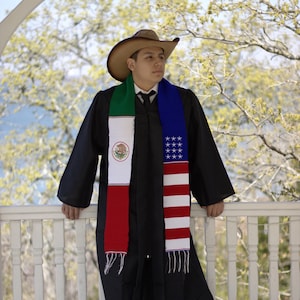 メキシコの卒業式ストール、サラペストール、メキシコ系アメリカ人のストール