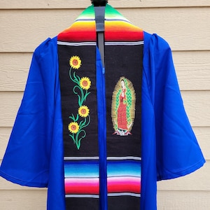 Sarape graduation stole, Mexican stole, Graduation gift, Serape stole, Sarape Sash, Class of 2024