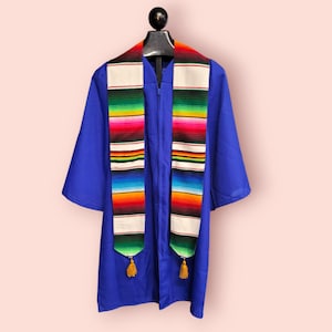 Mexican Graduation stole, Class of 2025 stole, Sarape Stole, Serape Stole
