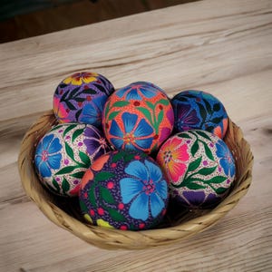 Handmade Mexican ornaments, Hand painted Christmas Ornaments, adorno de navidad, adorno Mexicano, Christmas Ornaments,