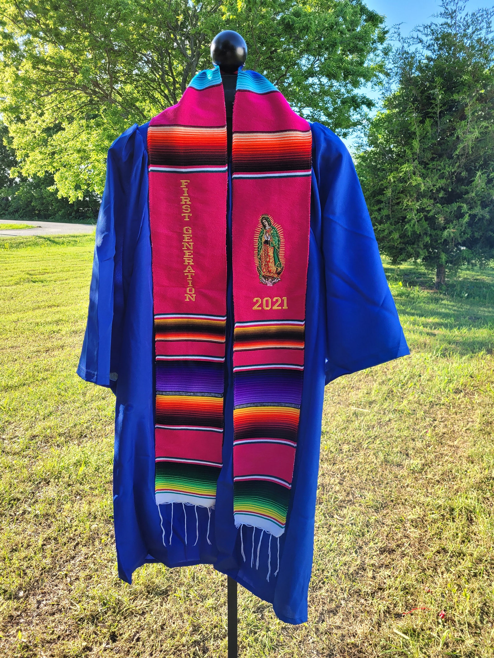 Sarape Graduation Stole Class of 2021 Mexican Stole Senior Etsy Australia
