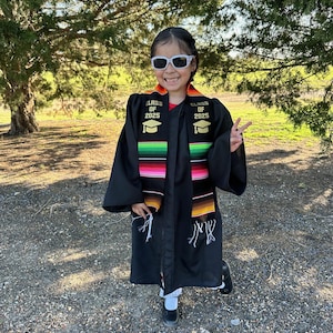 Kindergarten Graduation Stole, Mexican graduation stole